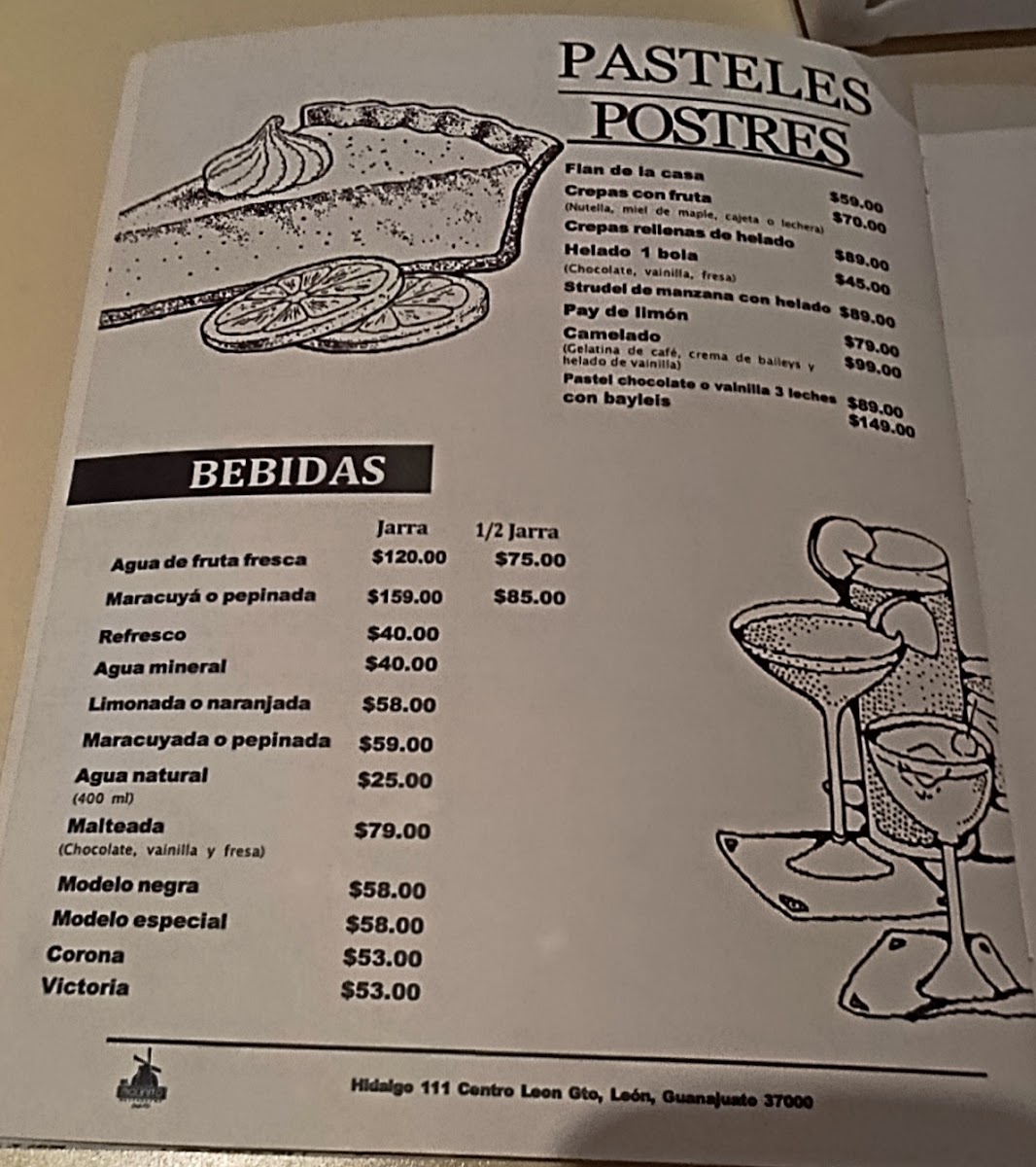Restaurant el Molinito Menu - Image 2